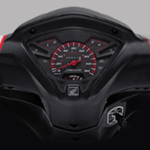 Lebih modern & keren dengan tampilan indikator fungsional yang lengkap.*Khusus varian RevoX